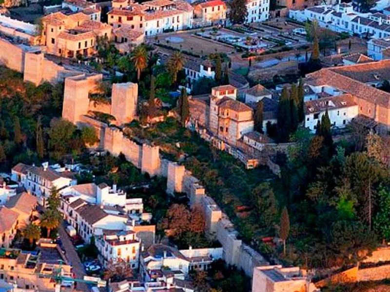 View over the Albaicín quarter of Granada